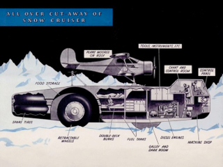 Illustration for article titled Antarctic Snow Cruiser